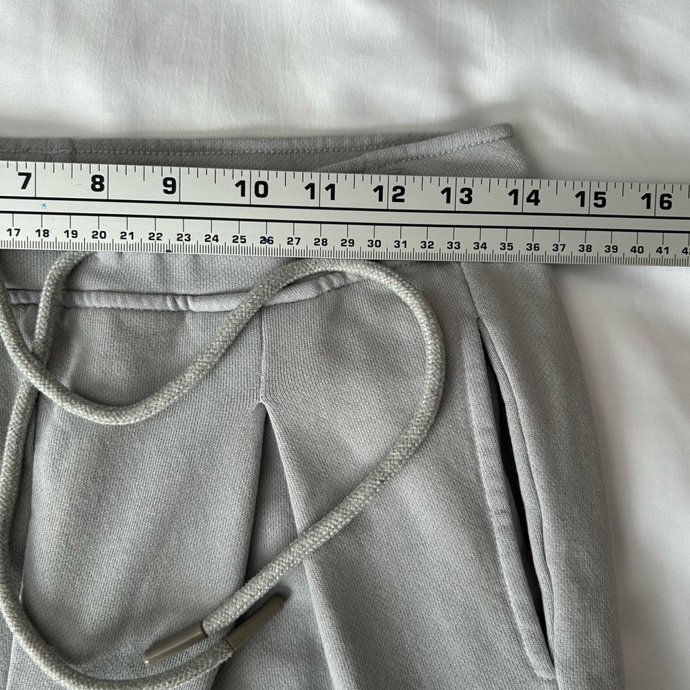 MODODOC Women’s Sweatpants Size S Grey Wide Leg Baggy Relaxed Fit Casual - Picture 8 of 12